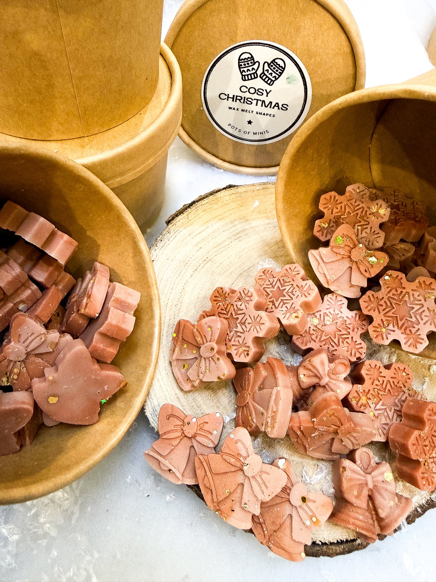 Cosy Christmas Pot of Mini's