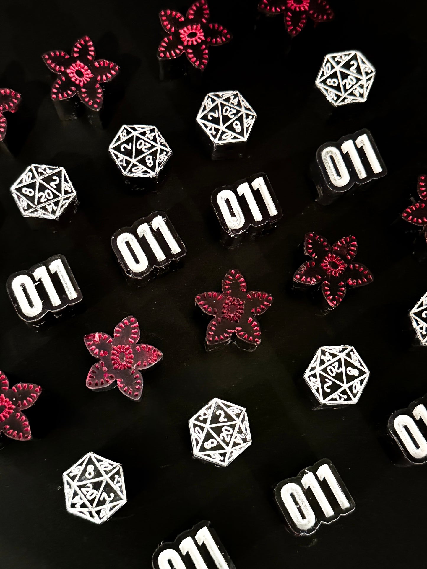 Dungeons & Dragons Wax Melt Shapes