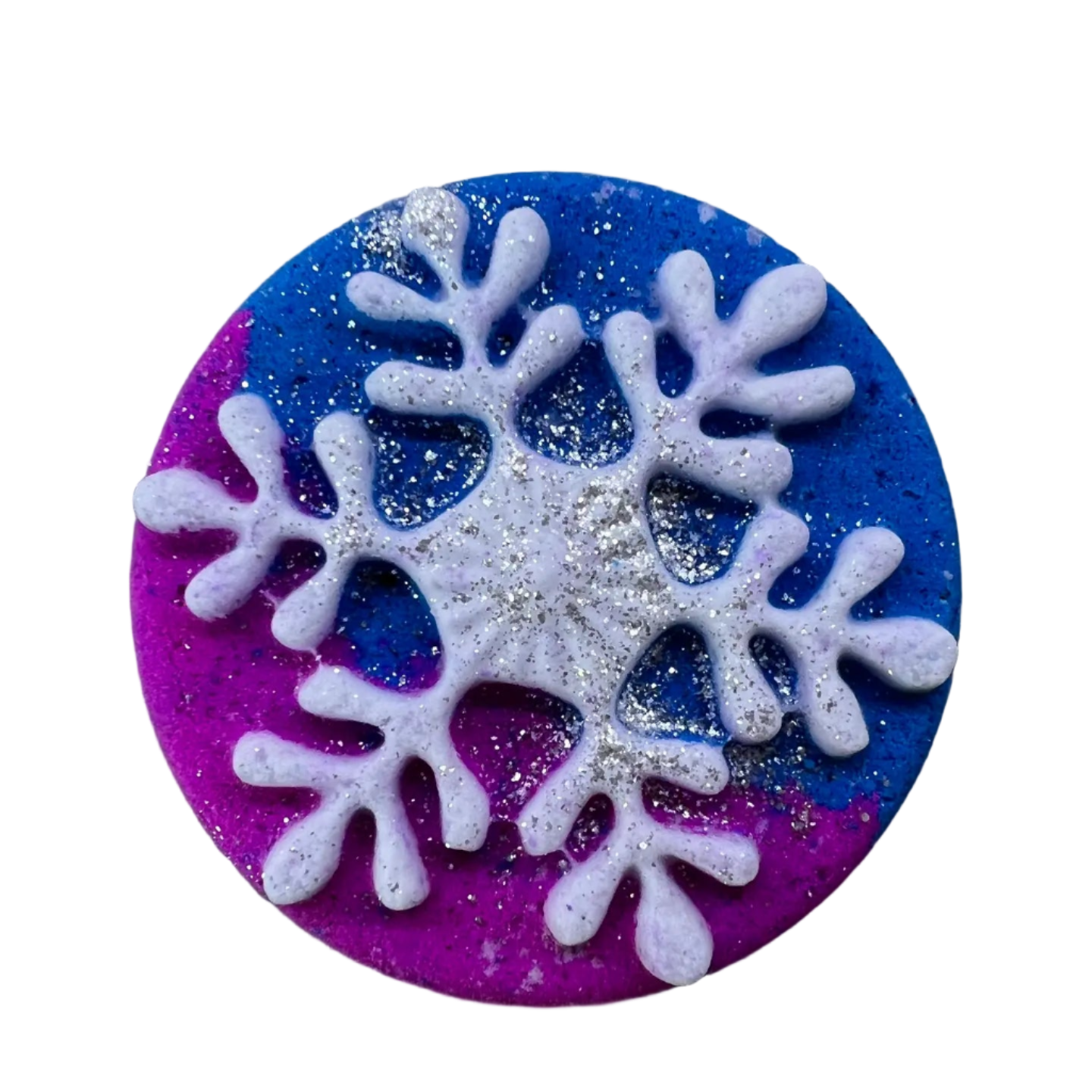 Snowflake Round Bath Bomb