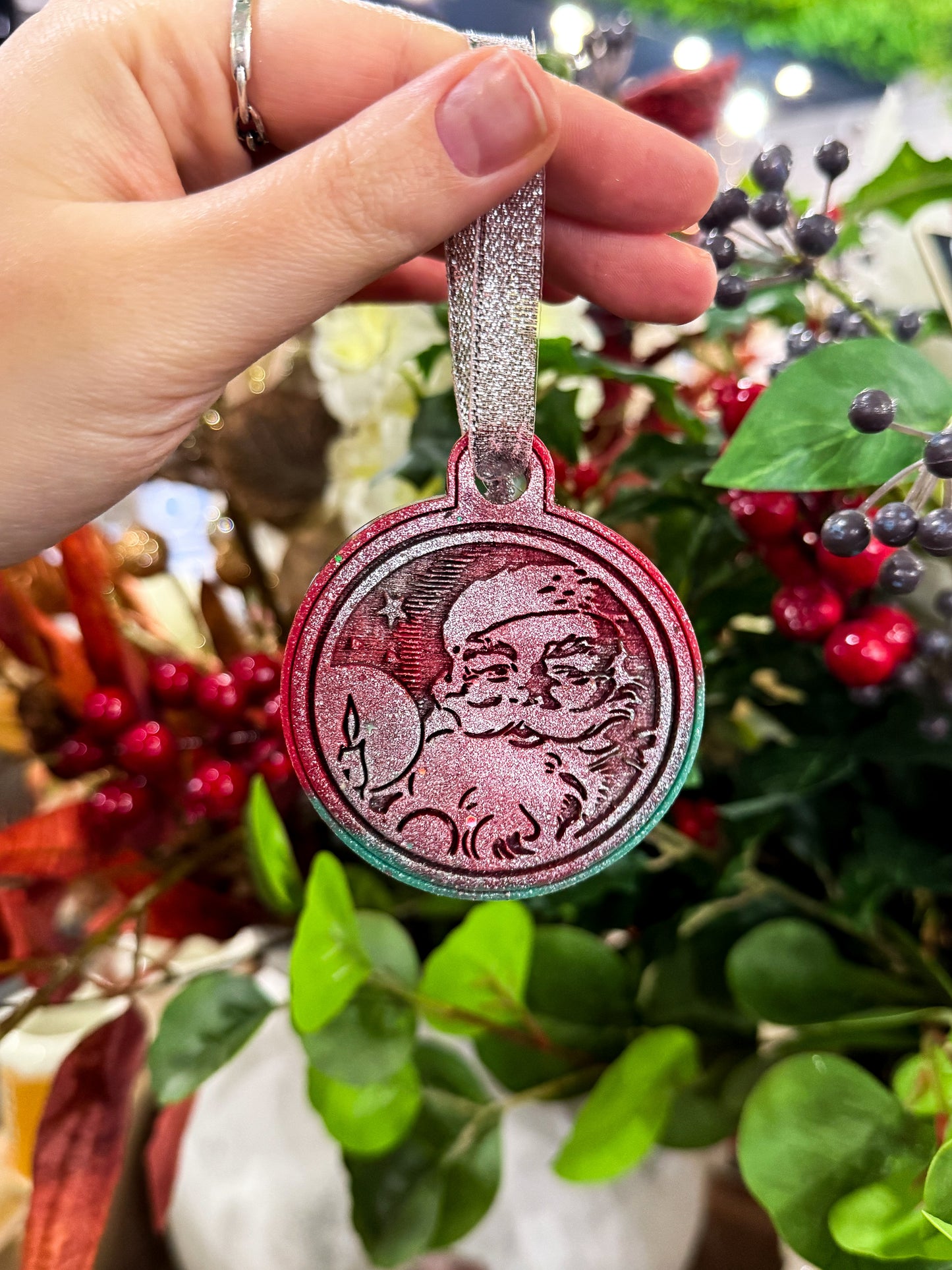 Santa Bauble Wax Melt