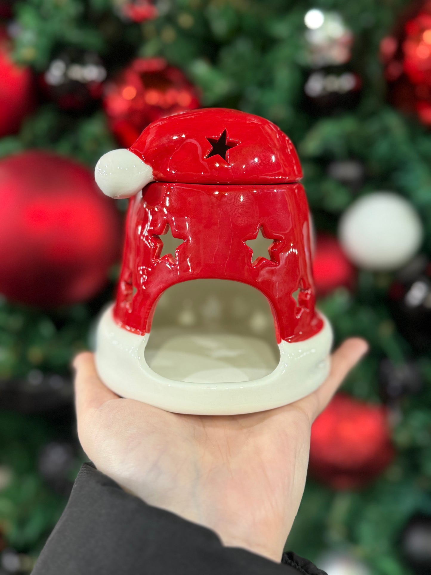 Red Santa Hat Wax & Oil Burner