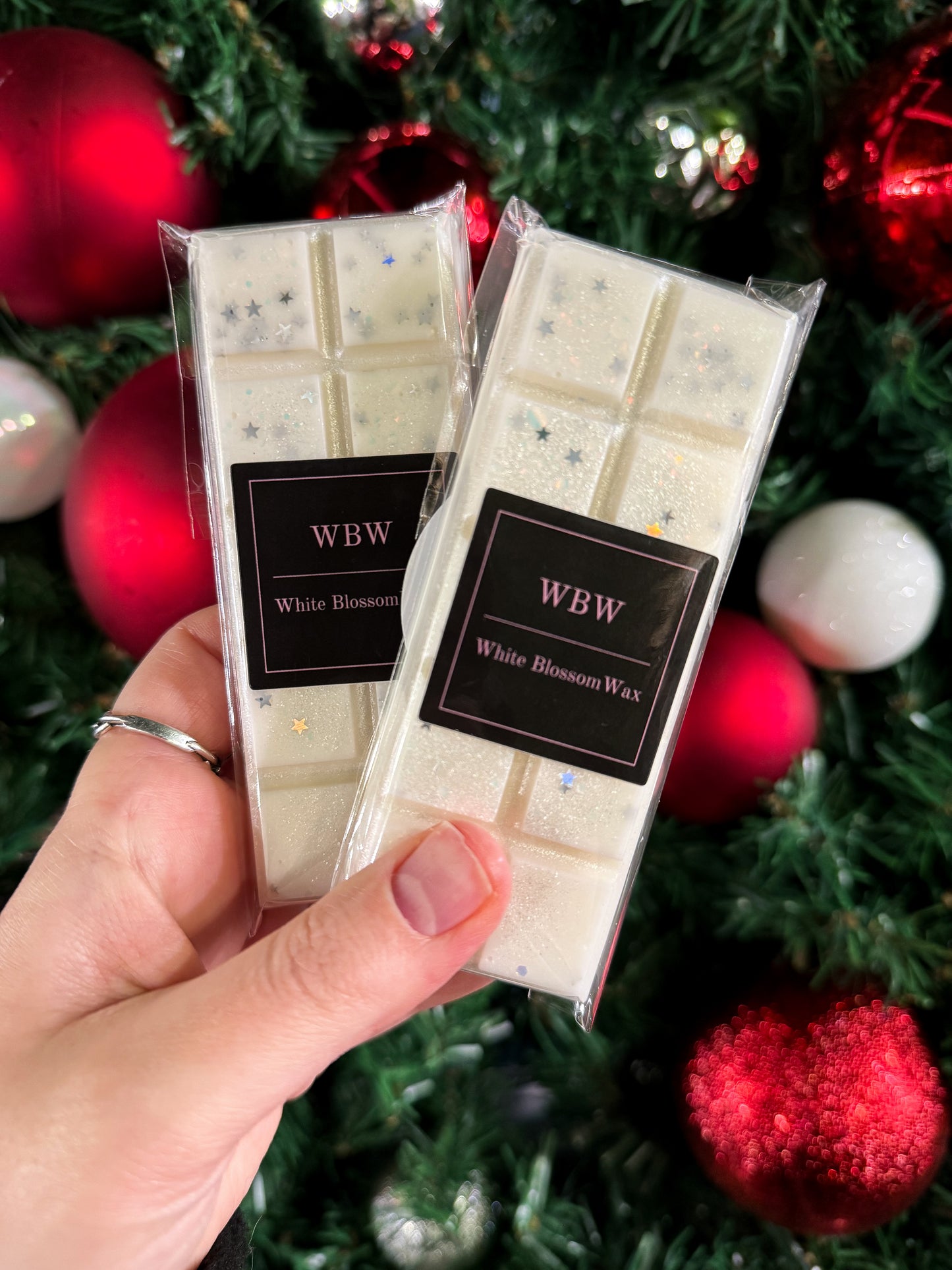 White Christmas Wax Melt Bar