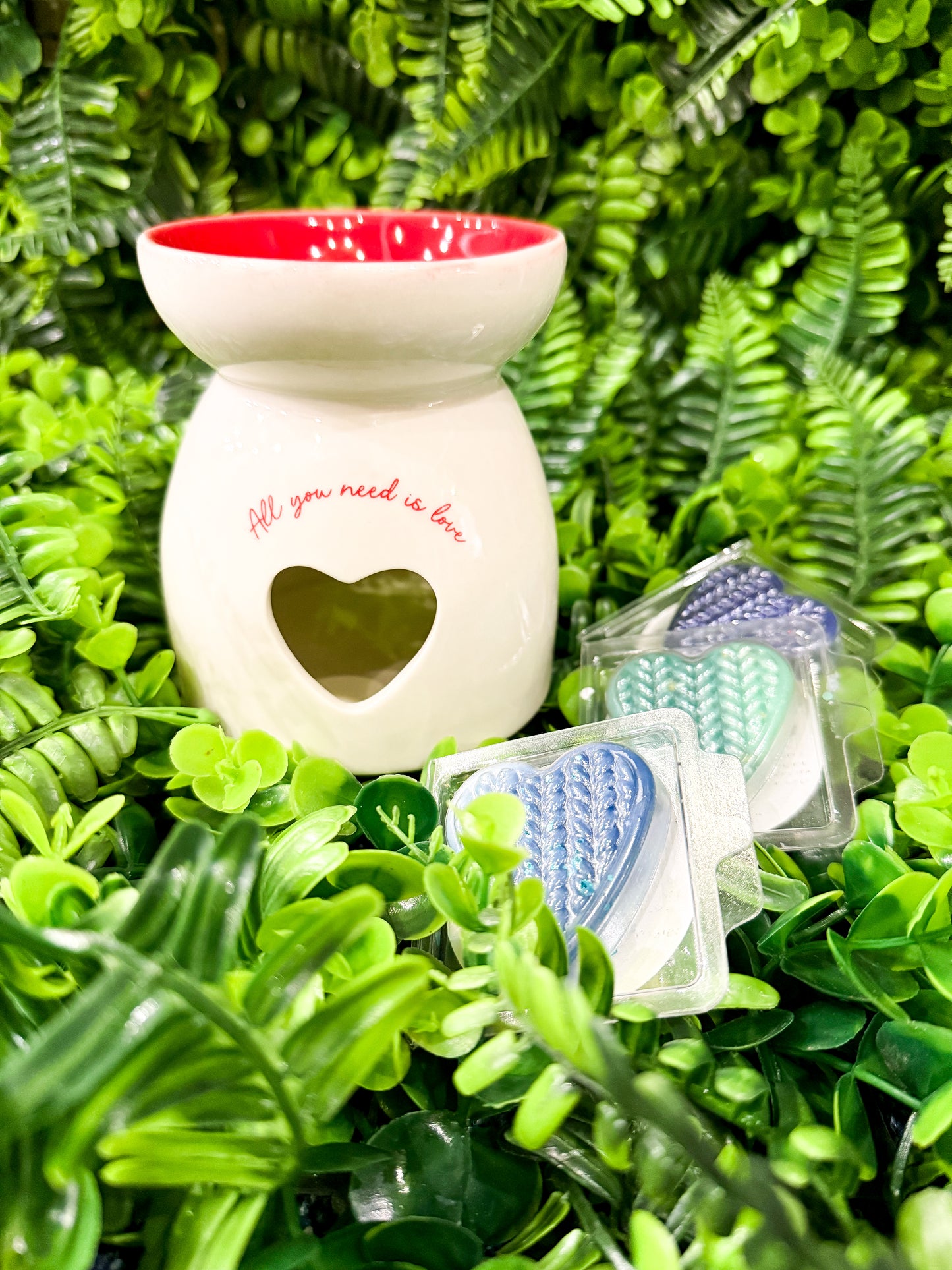 Red Love Wax Melt Burner