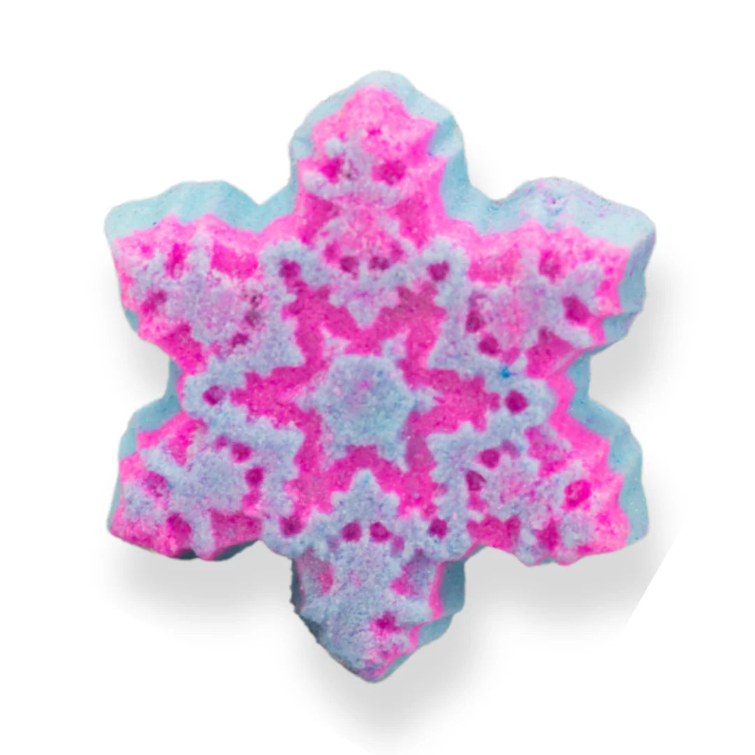 Pink Snowflake Bath Bomb