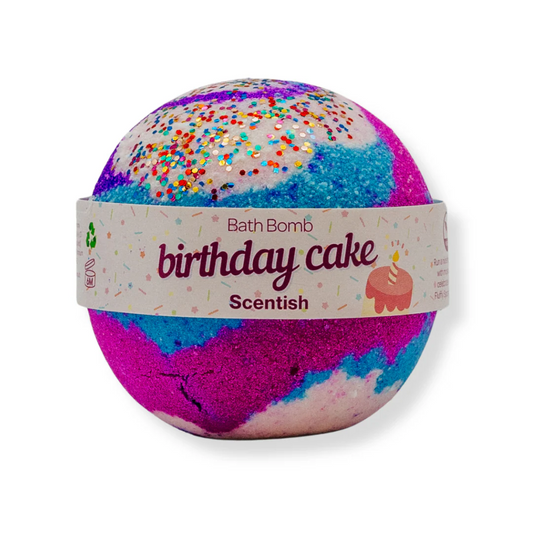 Birthday Cake Large Bath Bomb