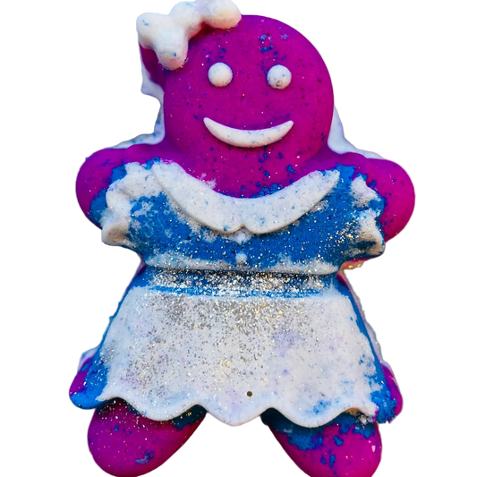 Gingerbread Person Bath Bomb