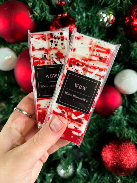 Candy Cane Wax Melt Bar