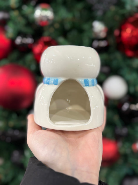 Snowman Wax & Oil Burner