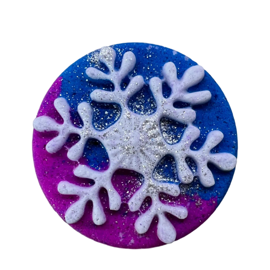 Snowflake Round Bath Bomb