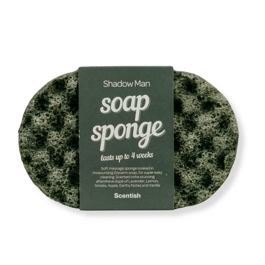 Shadow Man Soap Sponge