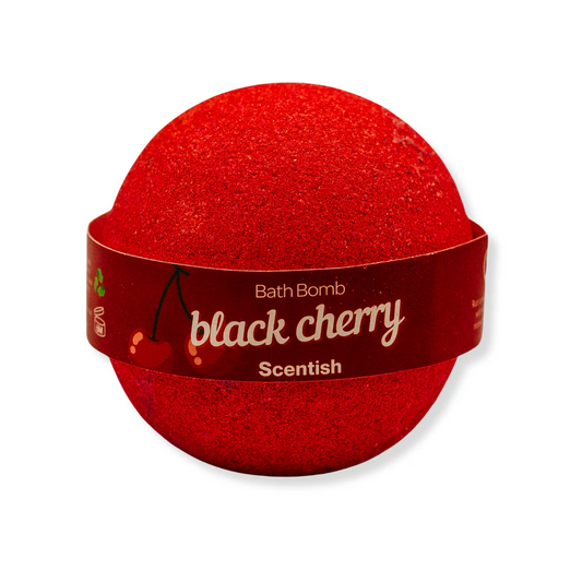 Black Cherry XL Bath Bomb