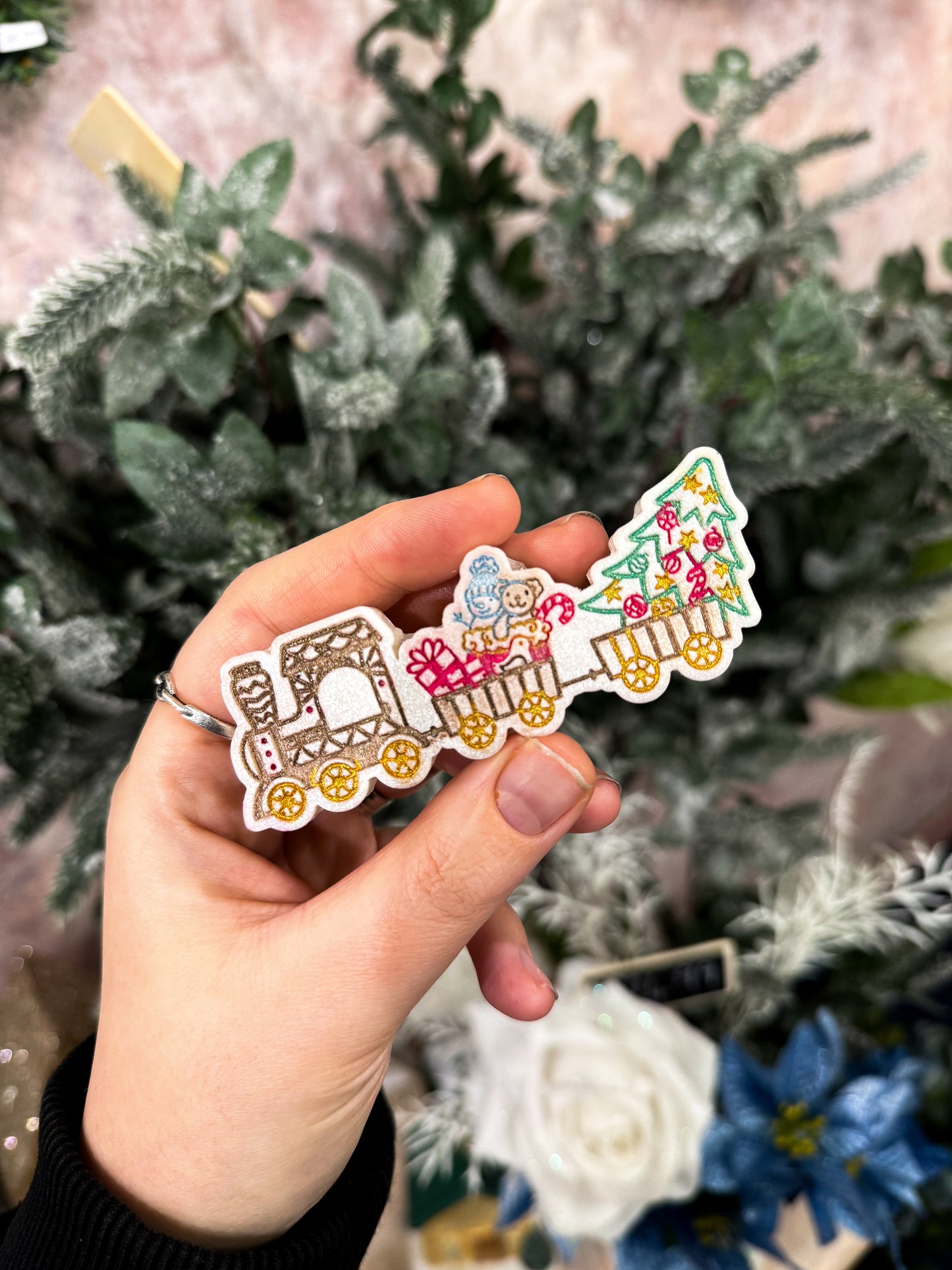 Christmas Train Wax Melt Shape