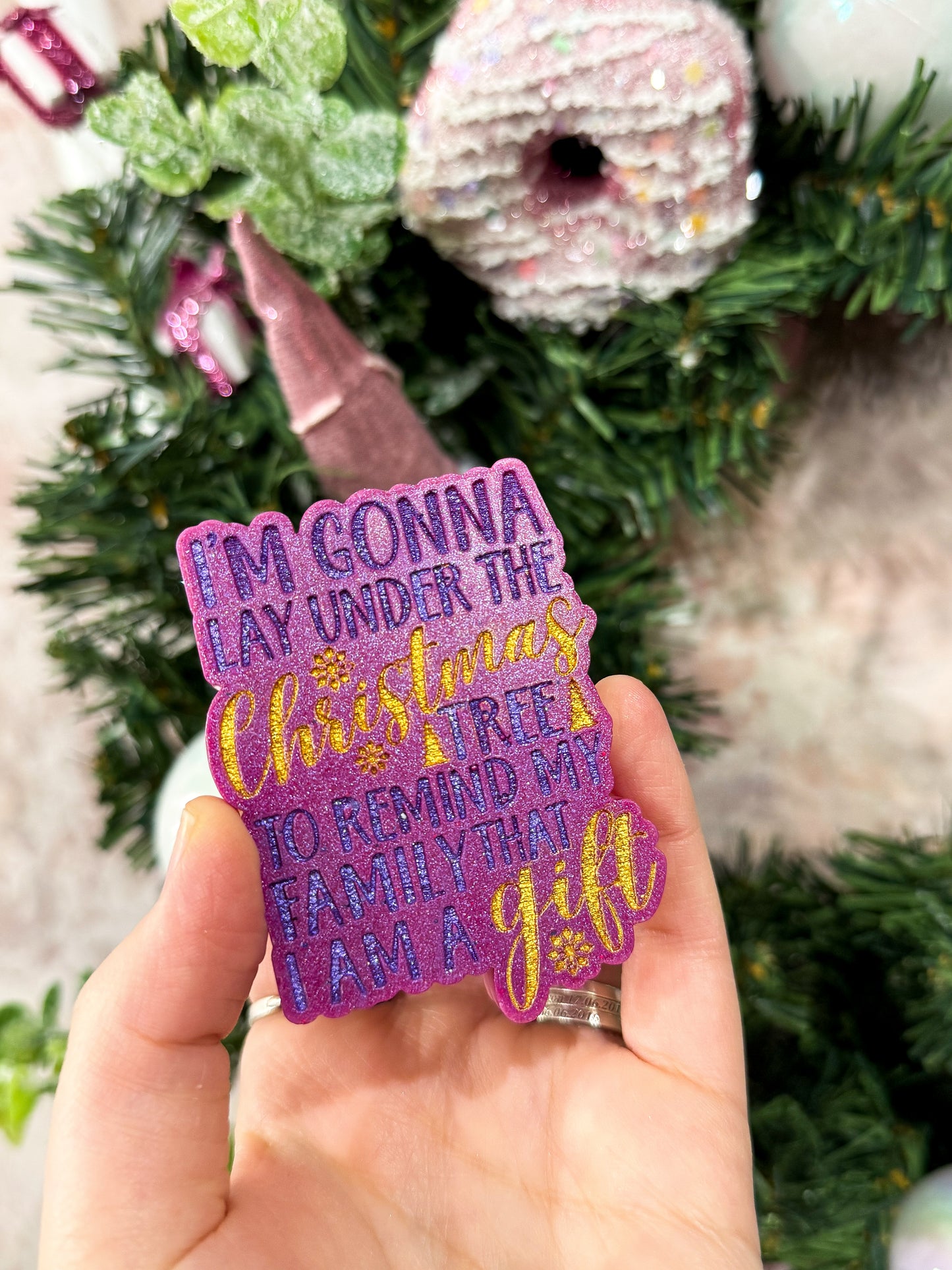 I Am A Gift Wax Melt Shape