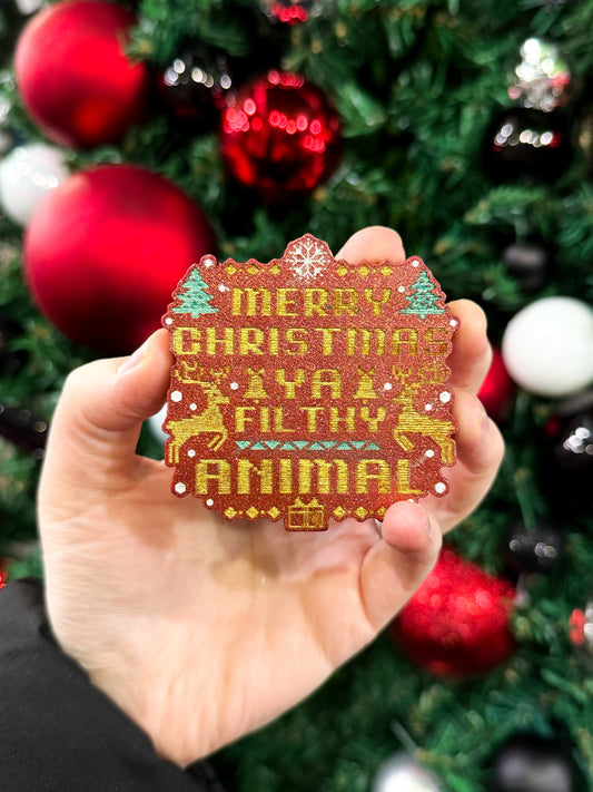 Ya' Filthy Animal Wax Melt Shape