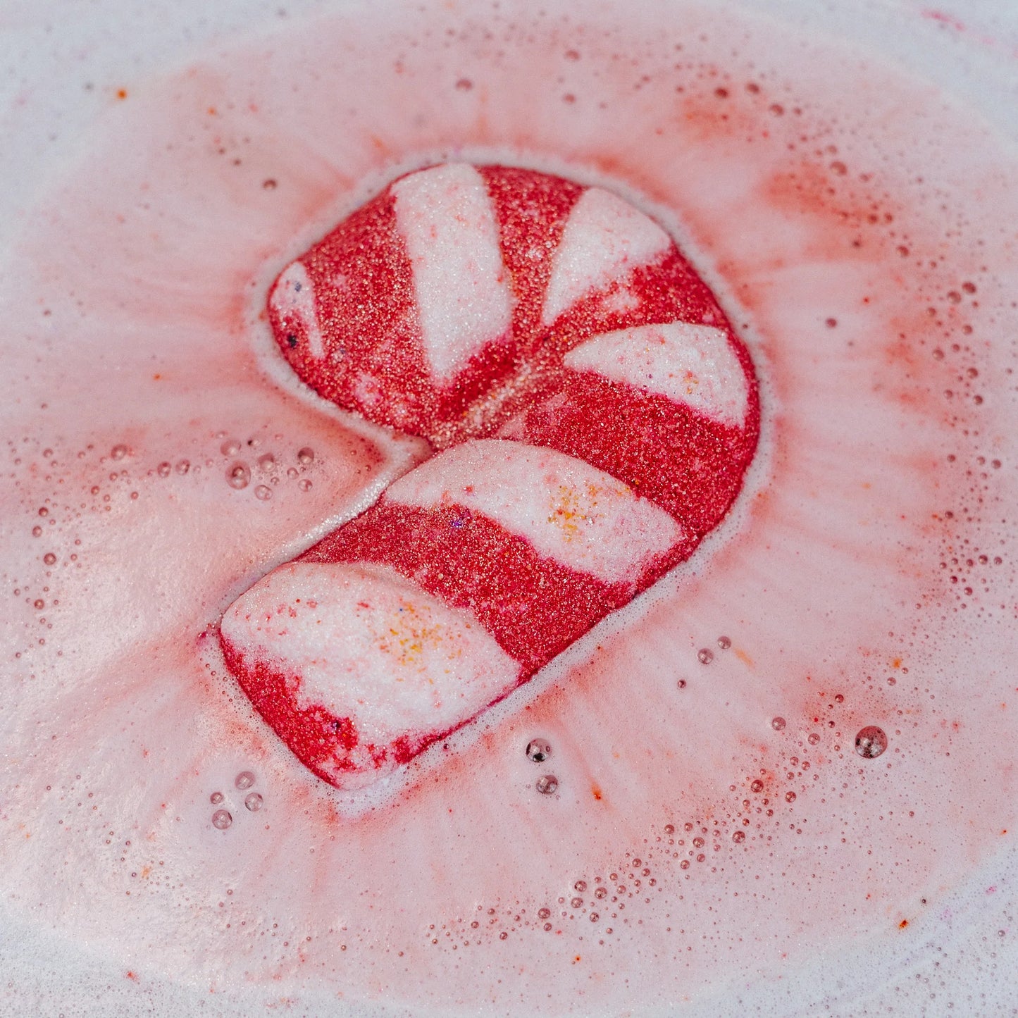 Candy Cane Bath Bomb