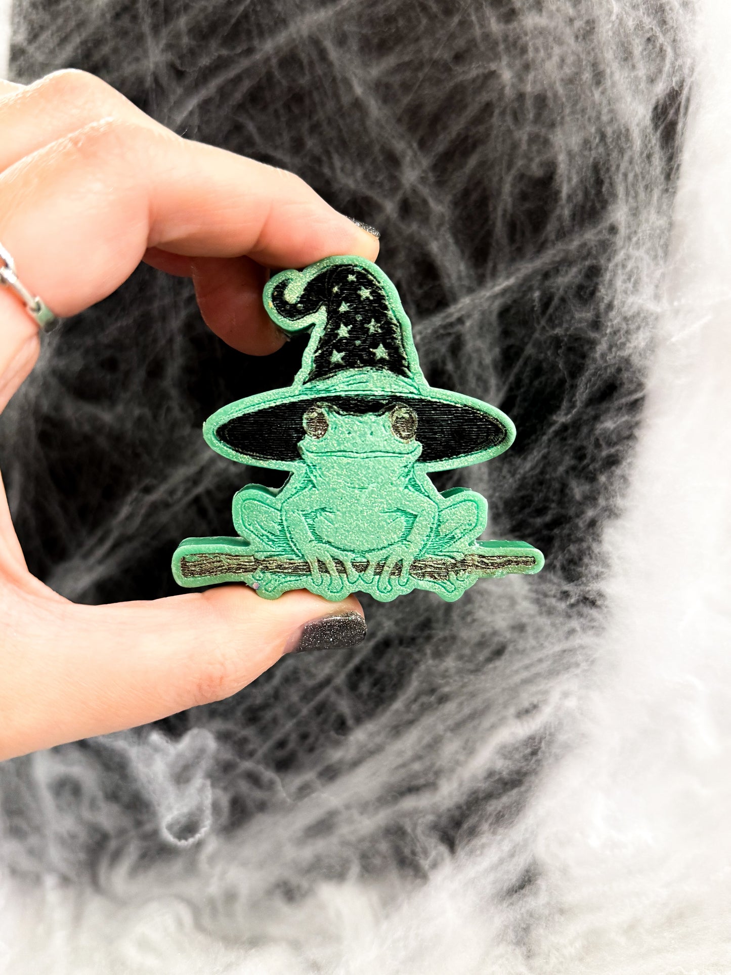 Bewitched Frog Wax Melt Shape