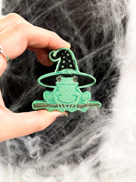 Bewitched Frog Wax Melt Shape