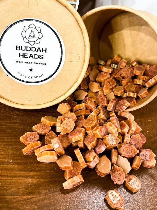 Buddha Heads Pot of Mini's